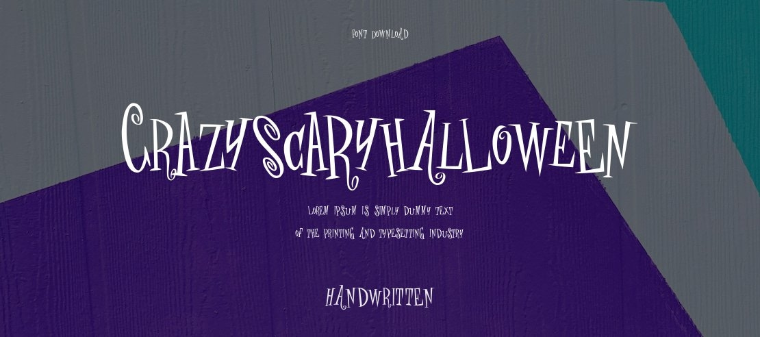 crAZYSCARYhalLowEeN Font