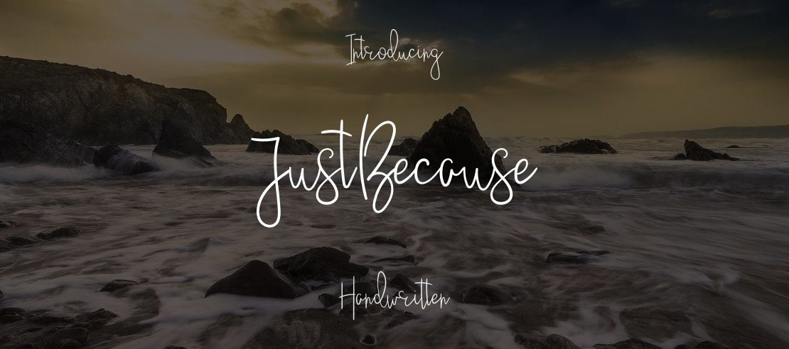 JustBecause Font