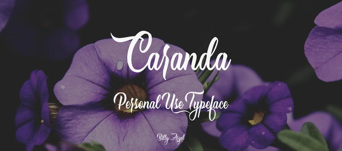 Caranda Personal Use Font