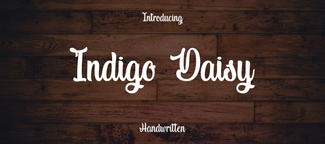 Indigo Daisy Font