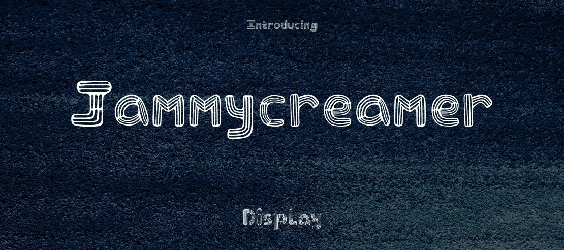 Jammycreamer Font