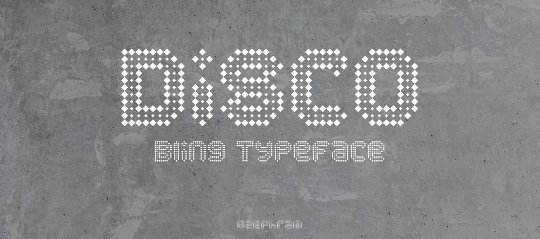 Disco Bling Font