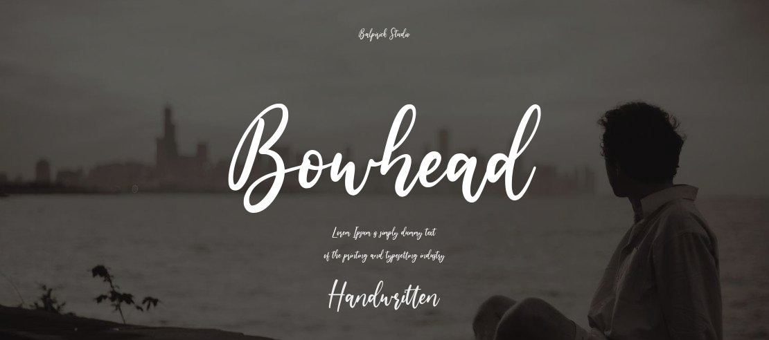 Bowhead Font