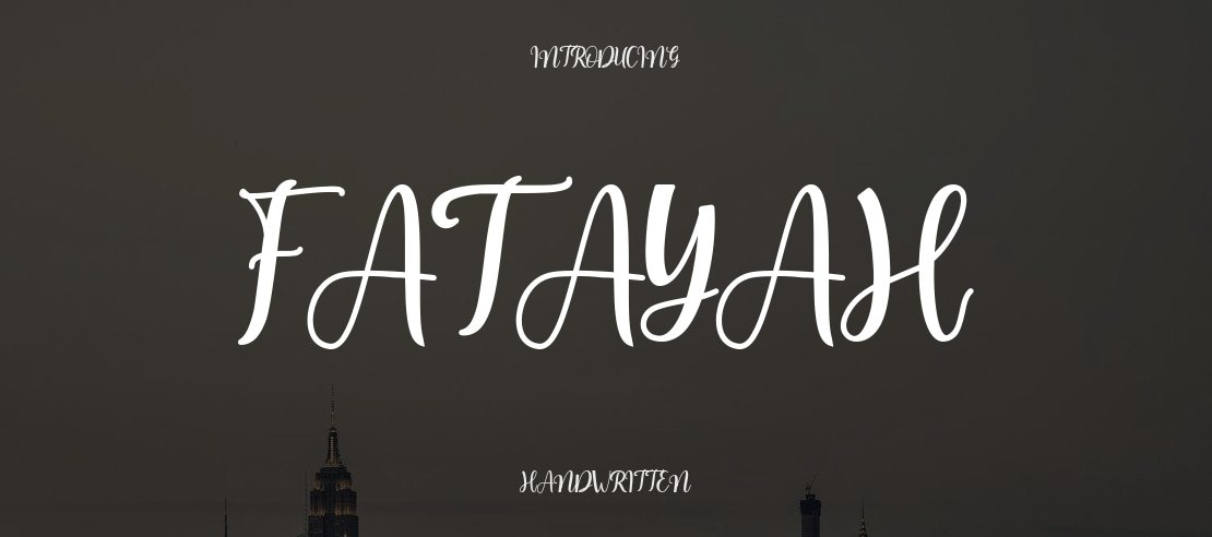 fatayah Font