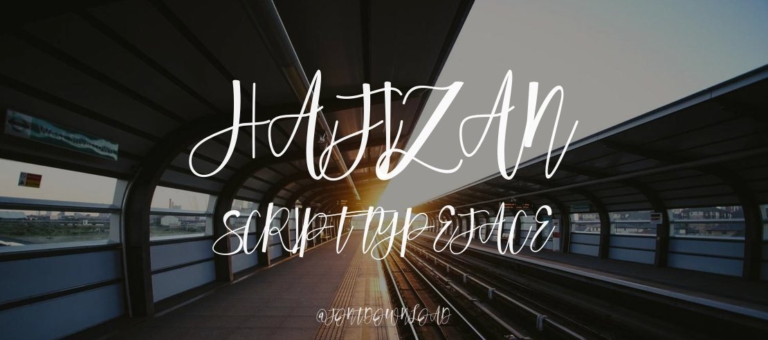 Hafizan Script Font