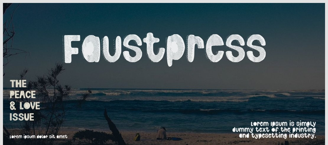 Faustpress Font