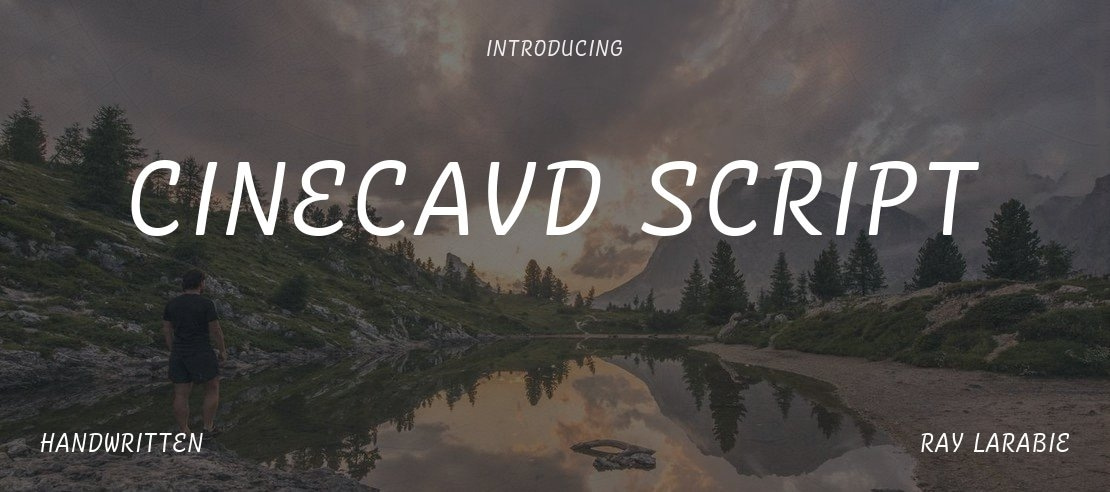 CinecavD Script Font