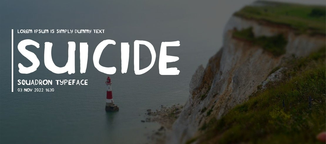 Suicide Squadron Font