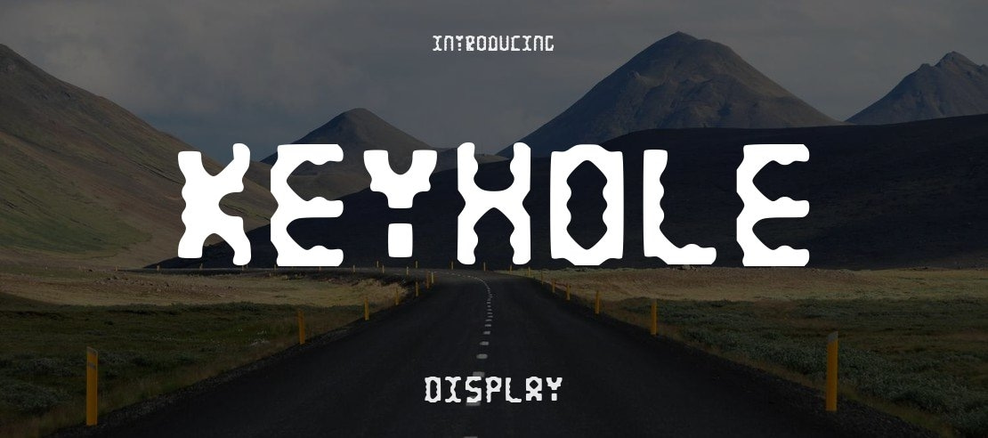 Keyhole Font