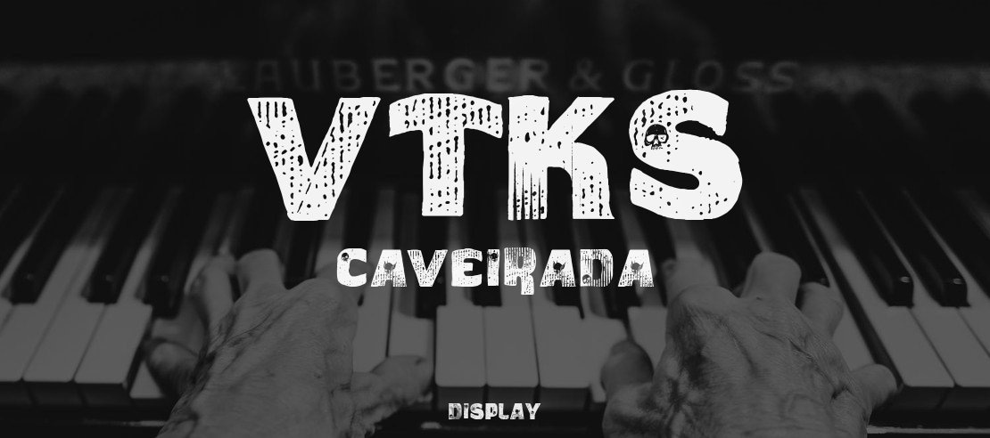 VTKS Caveirada Font