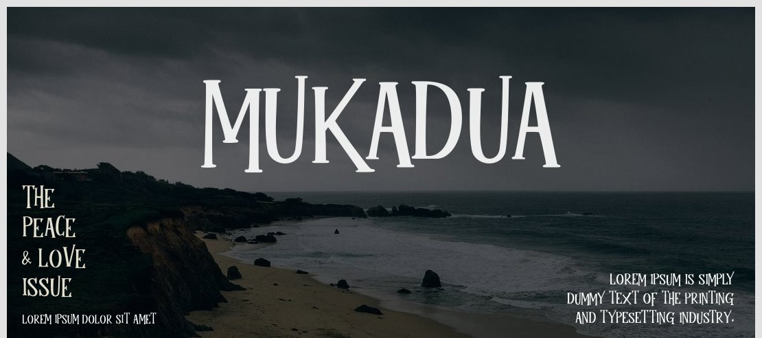 Mukadua Font