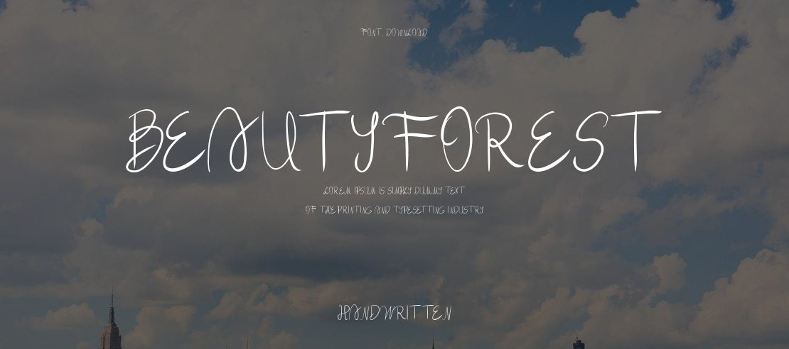 beautyforest Font