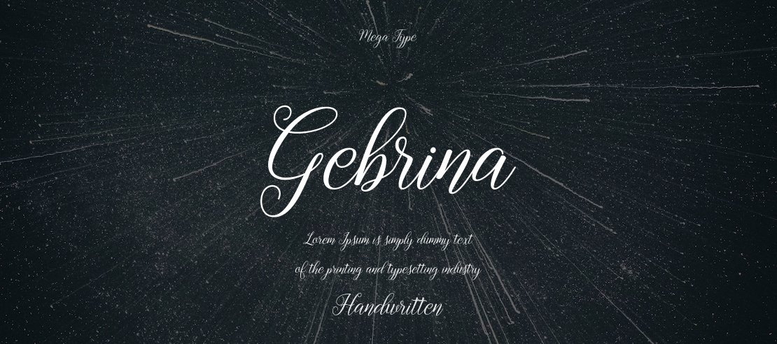 Gebrina Font