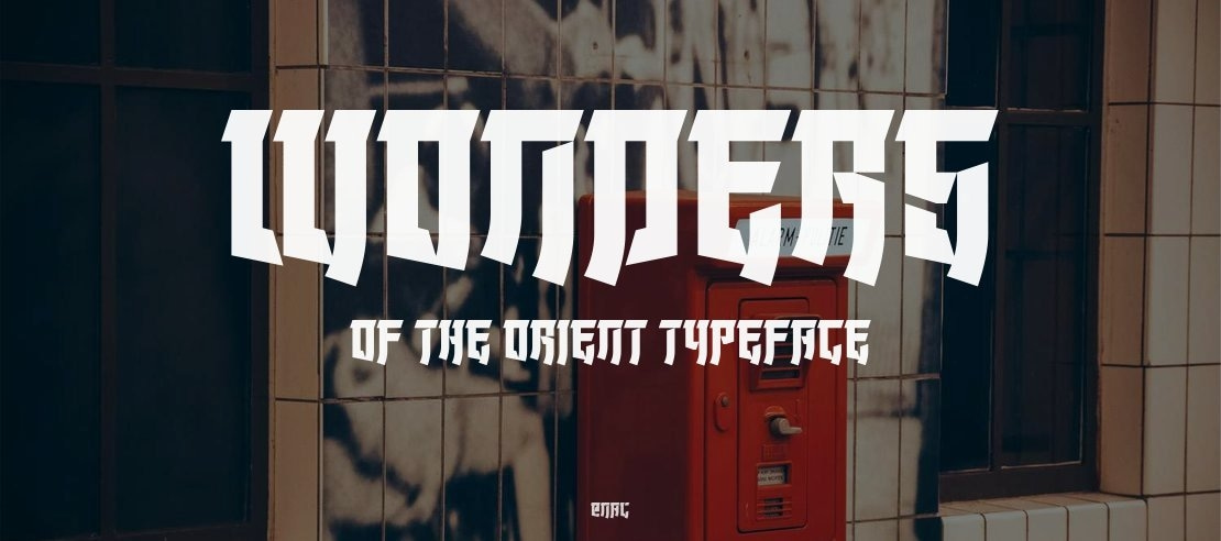 Wonders of the Orient Font