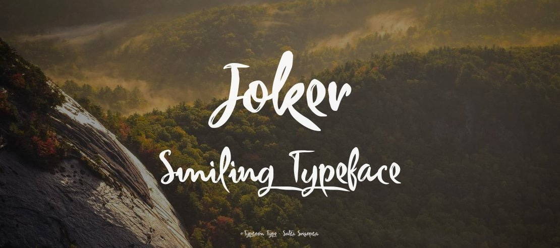 Joker Smiling Font