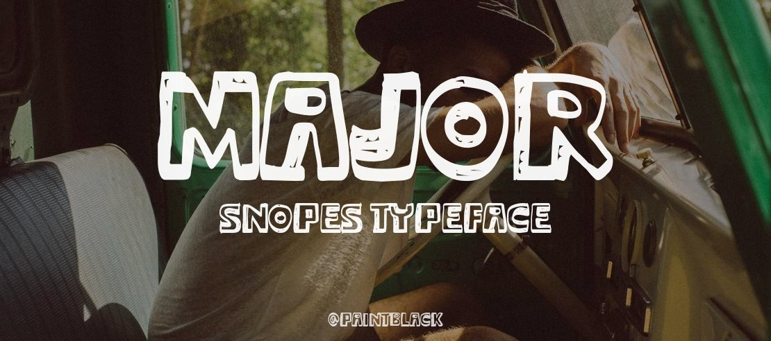 Major Snopes Font