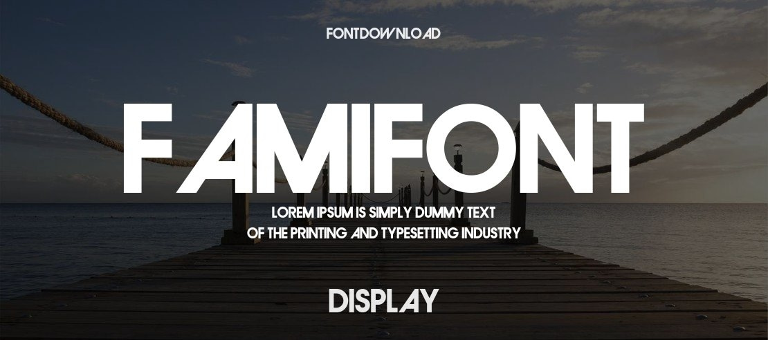 FamiFont Font