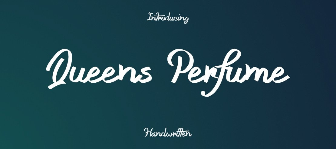 Queens Perfume Font