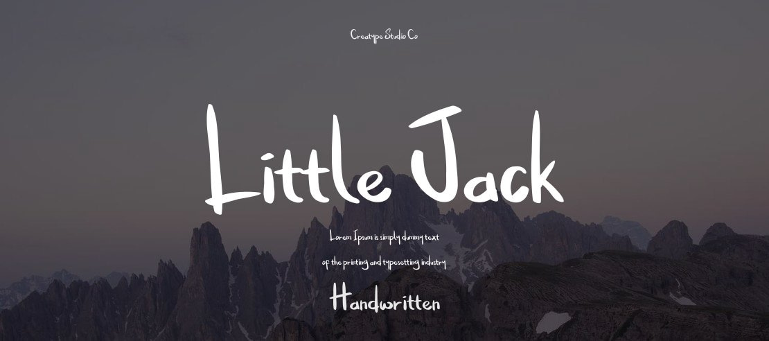 Little Jack Font