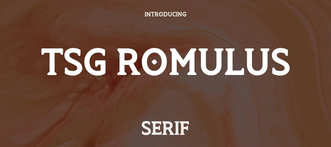 TSG Romulus Font