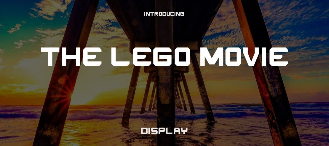 THE LEGO MOVIE Font