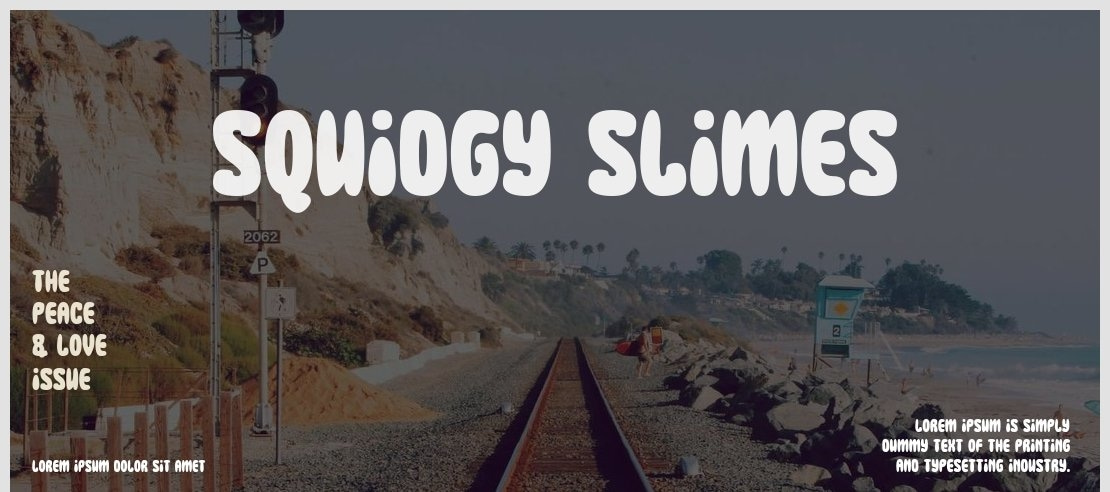 Squidgy Slimes Font Family