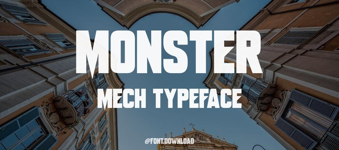 Monster Mech Font Family