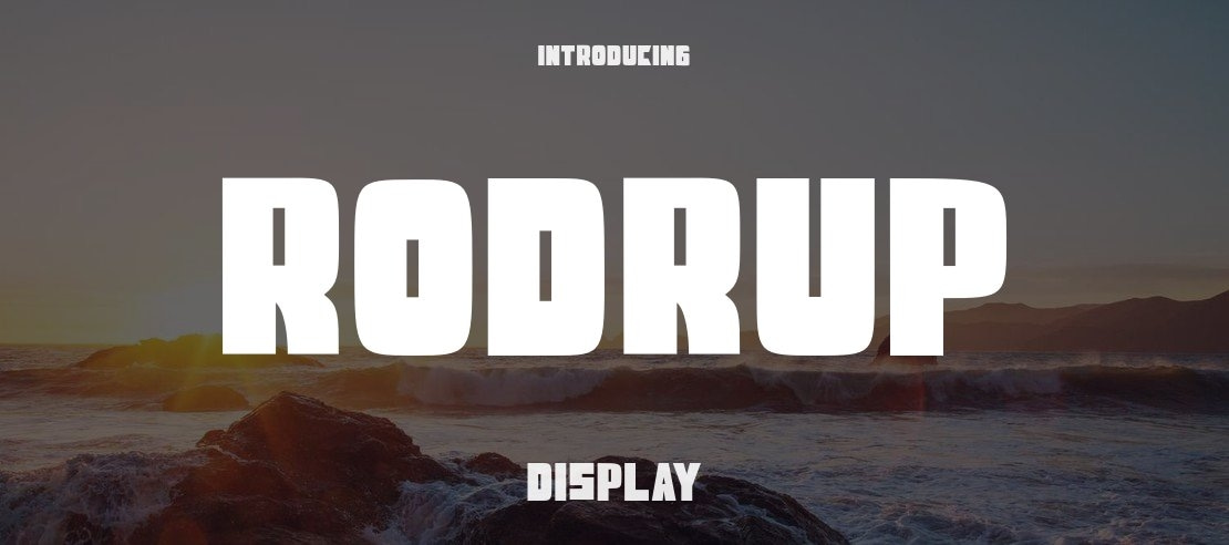 RODRUP Font