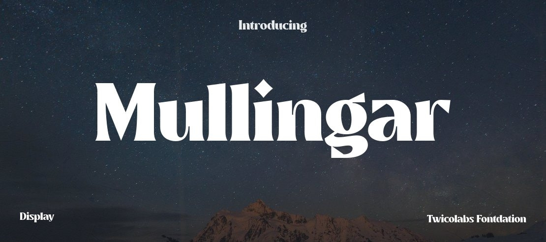 Mullingar Font