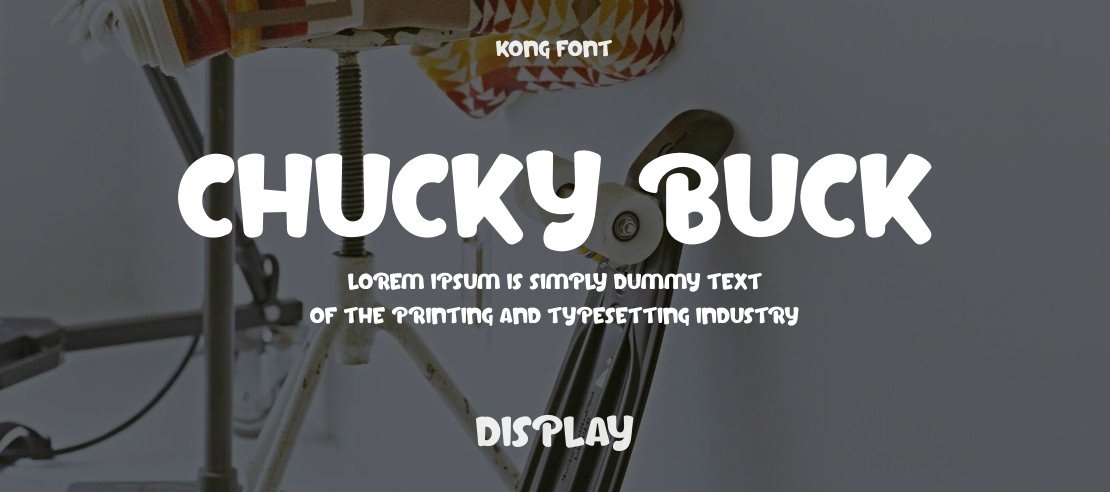 Chucky buck Font