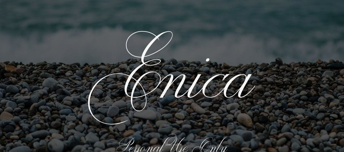 Enica Personal Use Only Font