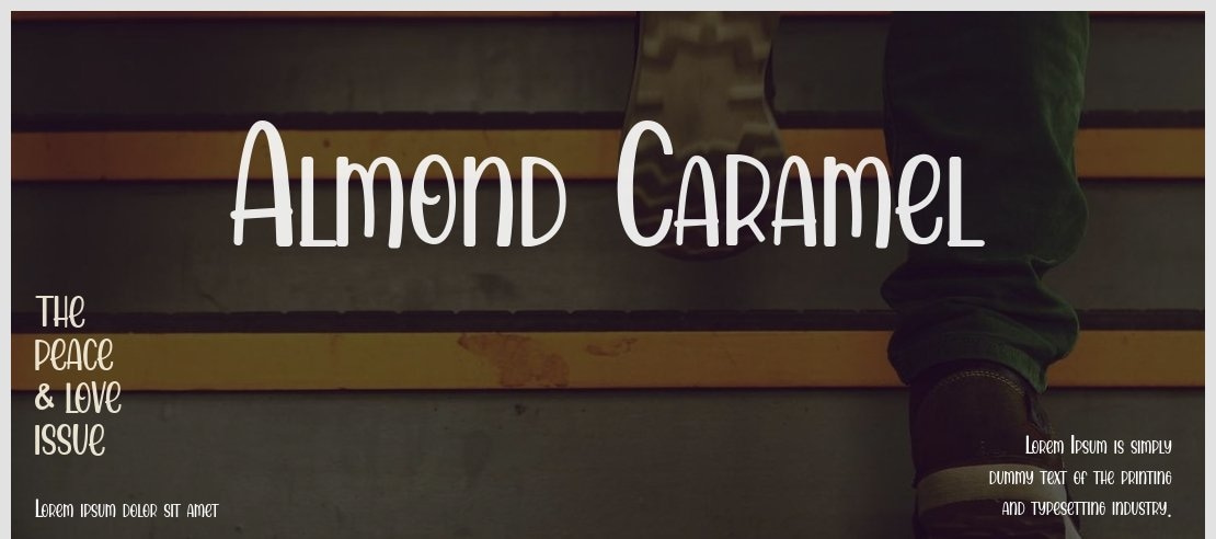 Almond Caramel Font