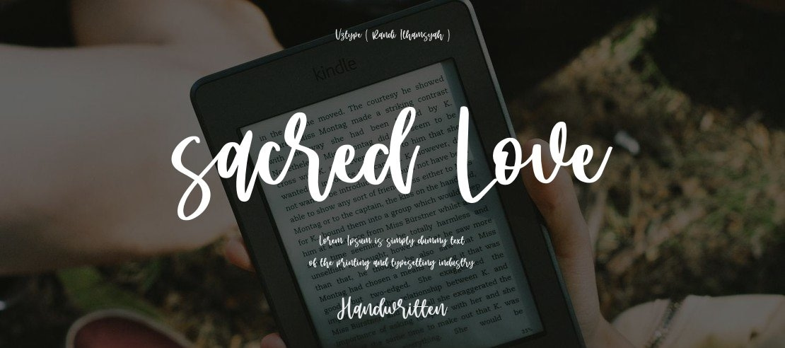 sacred Love Font