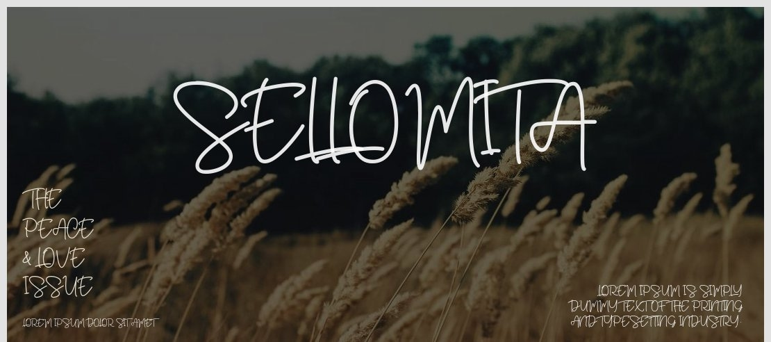 Sellomita Font