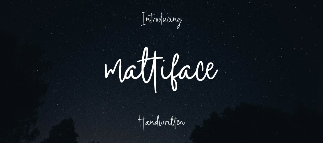 mattiface Font