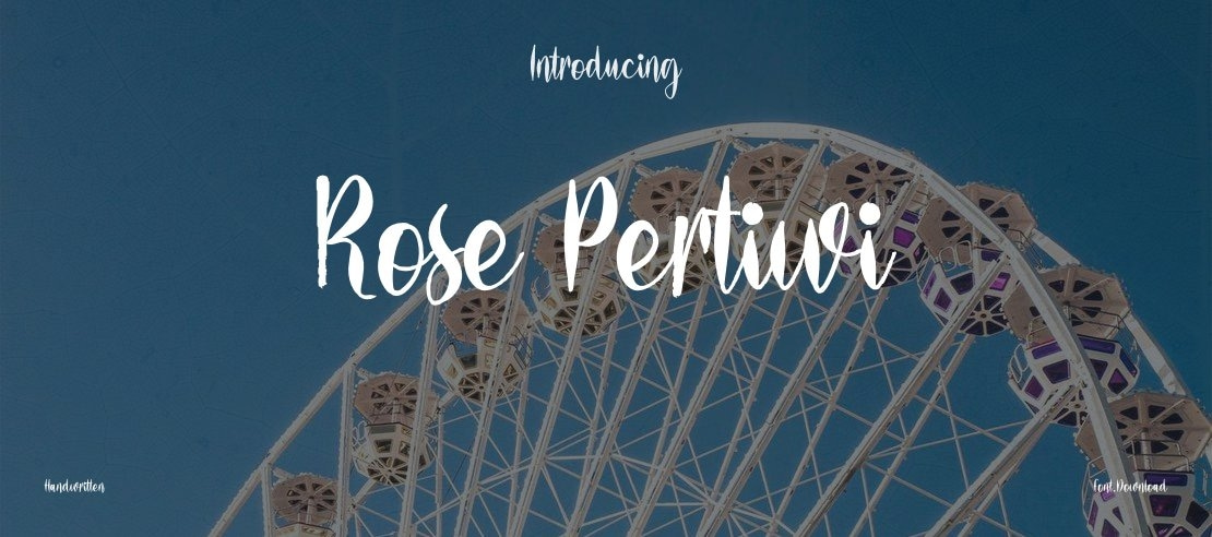 Rose Pertiwi Font Family