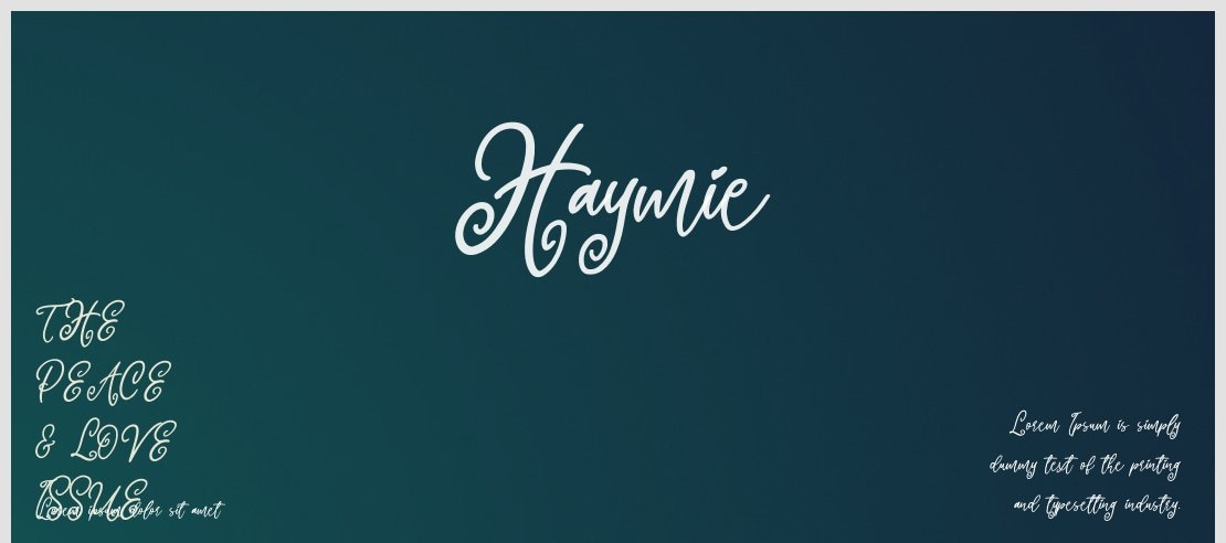 Haymie Font