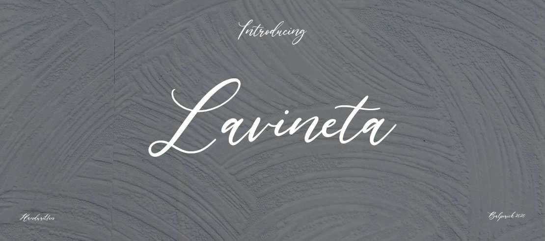 Lavineta Font