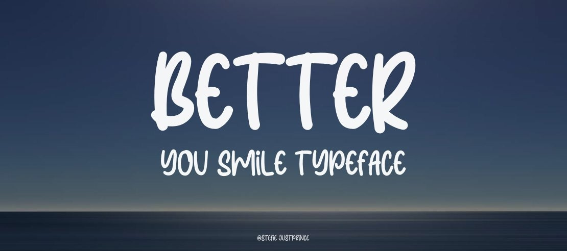 Better You Smile Font