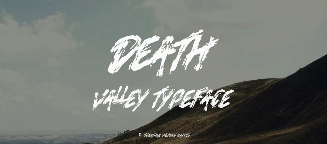 Death Valley Font