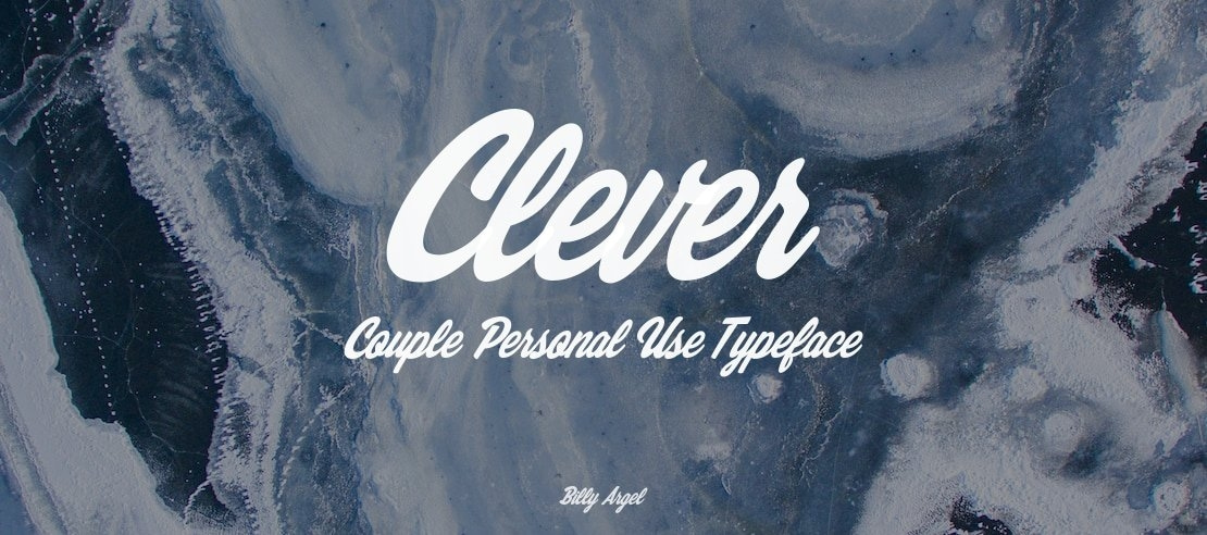 Clever Couple Personal Use Font