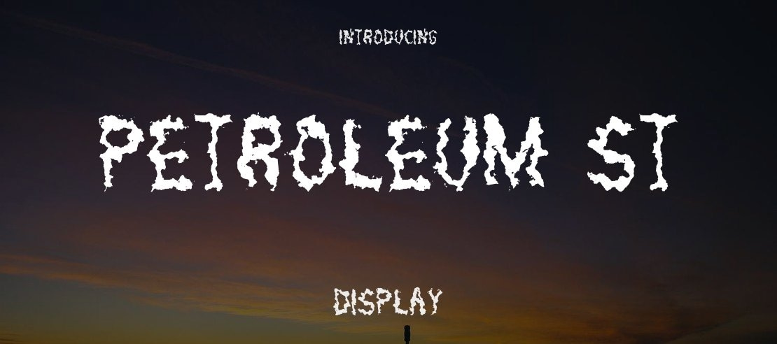 Petroleum St Font