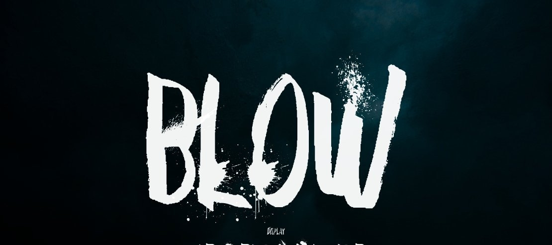 BLOW ME PERSONAL USE Font