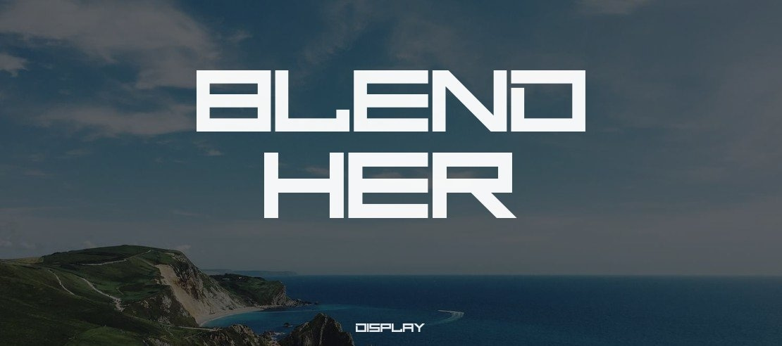 Blend Her Font