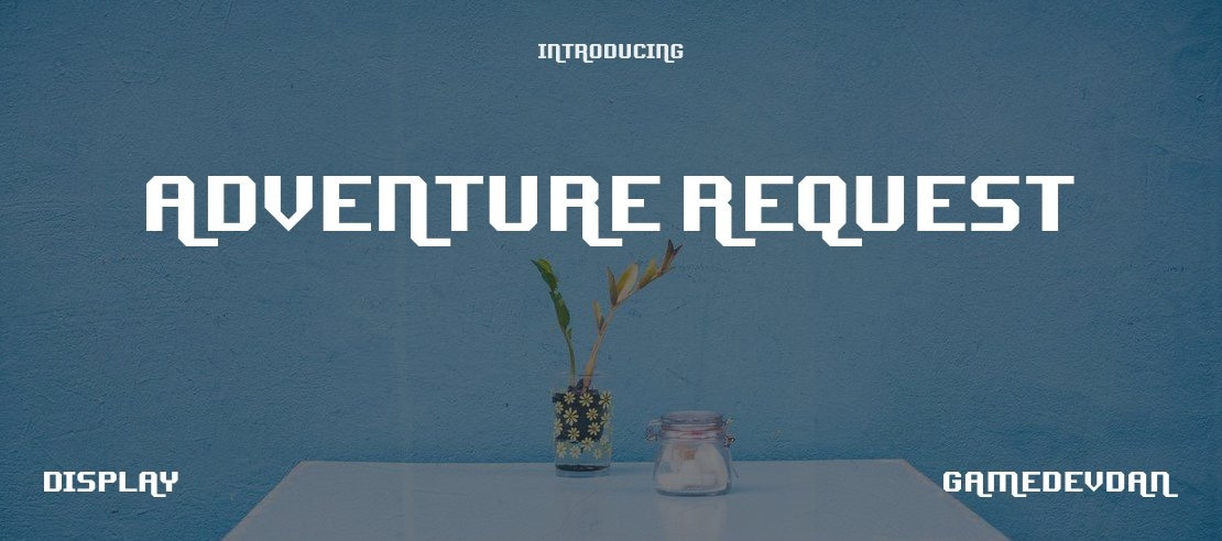 Adventure ReQuest Font