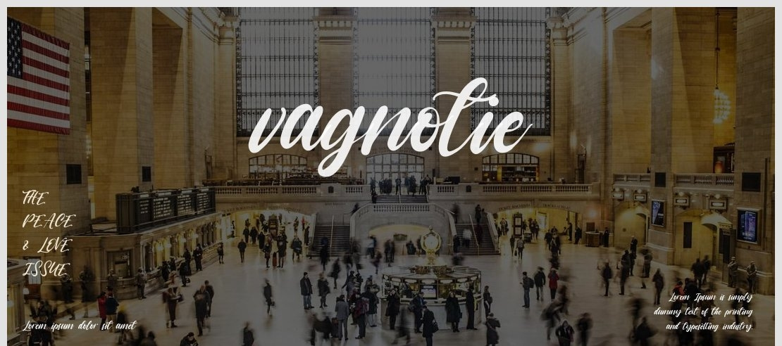 vagnotie Font