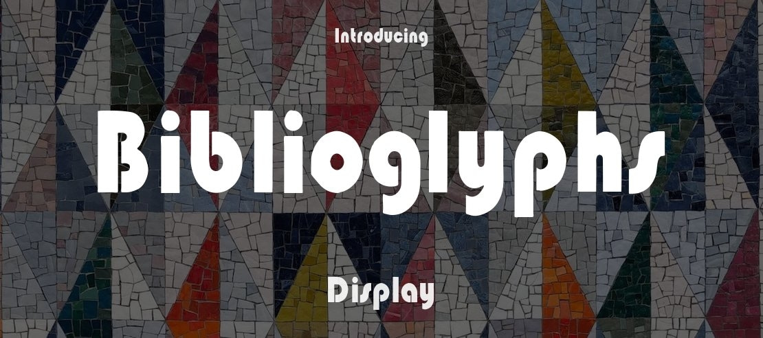 Biblioglyphs Font