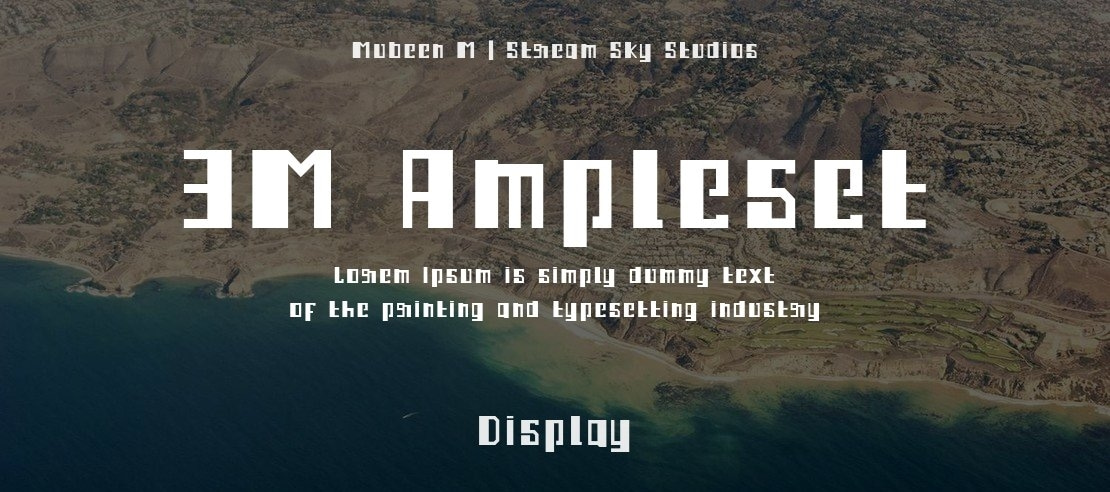 3M Ampleset Font