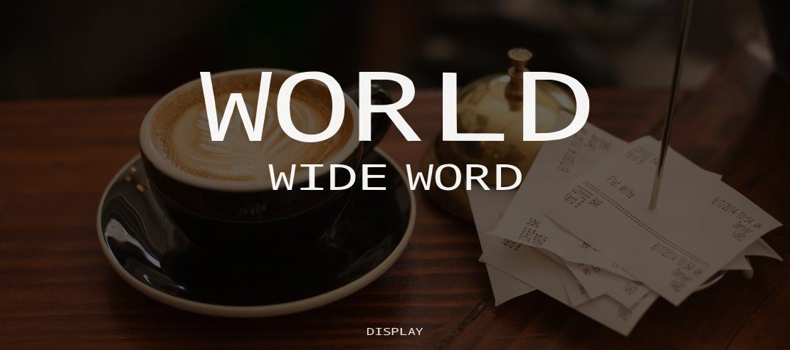 World Wide Word Font