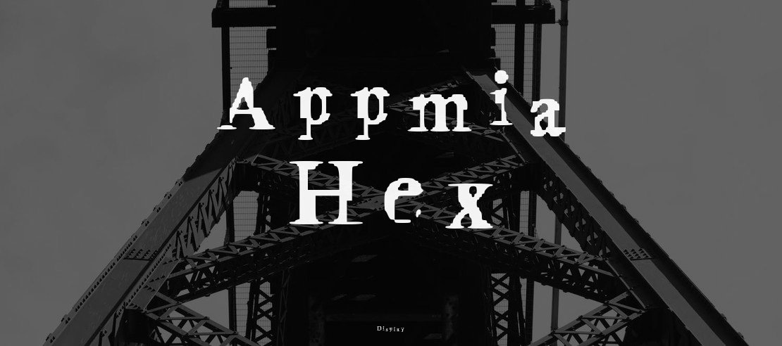 Appmia Hex Font